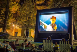 Movie Screen Premium - 9′ x 16′ Inflatable Screen